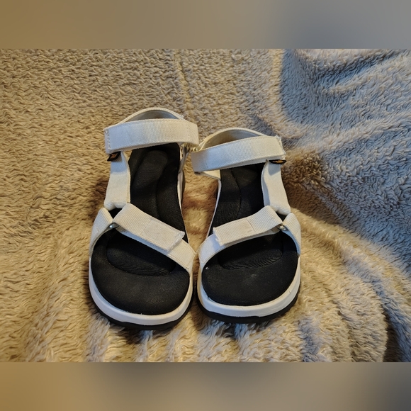 TEVA Women's Jadito Universal White Black Adventure Sandals Size 8 - Picture 3 of 9